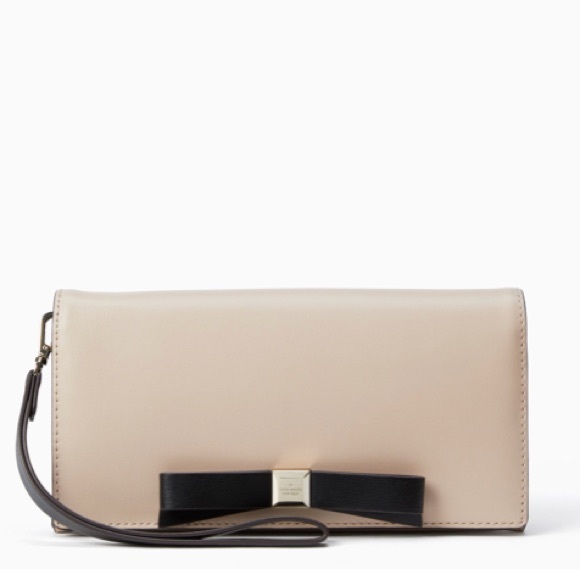 🎉Host Pick🎉Kate Spade NWT Tan Wallet/Wristlet - Picture 2 of 8